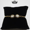 Pulsera conchas latón - Imagen 2